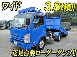 PDG-NPR75N：中古ローダーダンプ小型（2t・3t）エルフ 栃木・埼玉