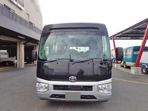 SKG-XZB70：中古マイクロバス中型（4t）コースター 三重・新潟・石川エリア販売実績！【中古バスのトラック王国】