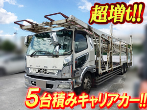 PJ-FQ62F：中古キャリアカー増トン（6t・8t）ファイター 兵庫・山口・岡山エリア販売実績！【中古トラックのトラック王国】