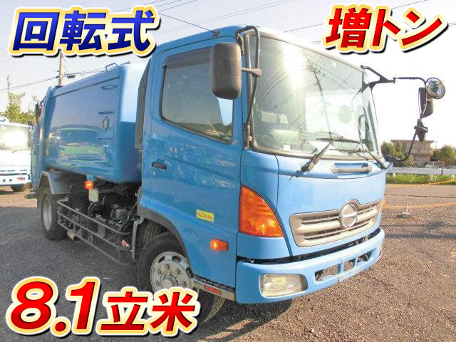 Bkg Gc7jeya 中古パッカー車 塵芥車 増トン 6t 8t レンジャー 鳥取 山口 熊本納車対応 中古トラックのトラック王国