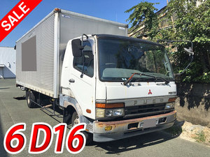 U-FK617K改：中古アルミバン中型（4t）ファイター 鳥取・大分・福岡エリア販売実績！【中古トラックのトラック王国】