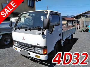 U-FE305B：中古平ボディ小型（2t・3t）キャンター 栃木・群馬・宮城