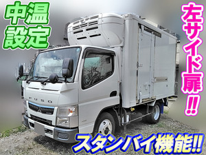 TPG-FBA50：中古冷凍車（冷蔵車）小型（2t・3t）キャンター 東京・茨城・北海道エリア販売実績！【中古トラックのトラック王国】