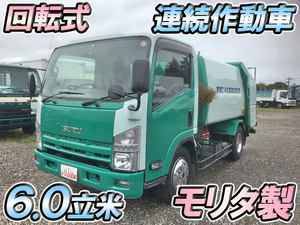 SKG-NPR85YN：中古パッカー車（塵芥車）小型（2t・3t）エルフ 栃木・青森・福島エリア販売実績！【中古トラックのトラック王国】