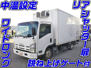 BKG-NPR85AN：中古冷凍車（冷蔵車）小型（2t・3t）エルフ 兵庫・大阪・高知エリア販売実績！【中古トラックのトラック王国】