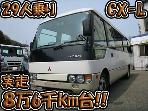 KK-BE63EG：中古マイクロバス中型（4t）ローザ 兵庫・徳島・島根エリア販売実績！【中古バスのトラック王国】