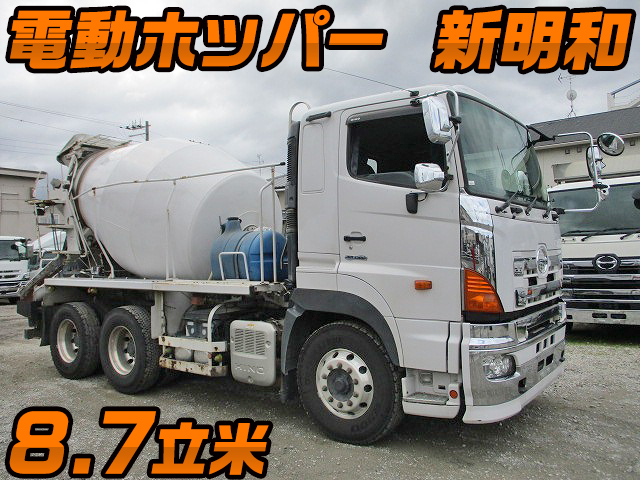 Qkg Fs1akaa 中古ミキサー車 コンクリートミキサー 大型 10t プロフィア 兵庫 山口 和歌山納車対応 中古トラックのトラック王国