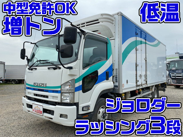 PKG-FSR34S2：中古冷凍車（冷蔵車）増トン（6t・8t）フォワード 栃木 