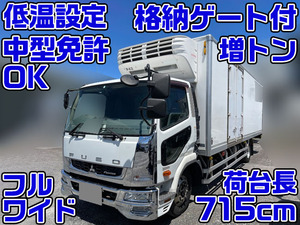 TKG-FK72FY：中古冷凍車（冷蔵車）増トン（6t・8t）ファイター 三重・長野・愛知エリア販売実績！【中古トラックのトラック王国】