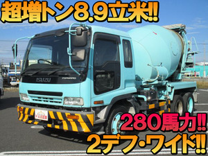 KL-FVZ34L4改：中古ミキサー車（コンクリートミキサー）増トン（6t・8t 