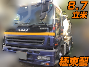 PJ-CXZ77K6：中古ミキサー車（コンクリートミキサー）大型（10t）ギガ 栃木・茨城・宮城エリア販売実績！【中古トラックのトラック王国】