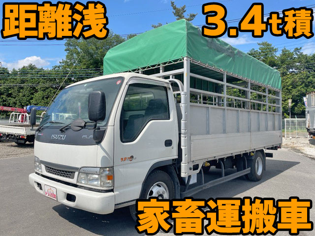 Kr Npr72par 中古家畜運搬車小型 2t 3t エルフ 栃木 秋田 岩手納車対応 中古トラックのトラック王国