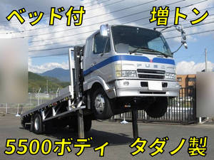 PJ-FK61FKZ：中古セルフローダー増トン（6t・8t）ファイター 鳥取・広島・熊本エリア販売実績！【中古トラックのトラック王国】