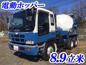 KL-CXZ73K3：中古ミキサー車（コンクリートミキサー）大型（10t）ギガ