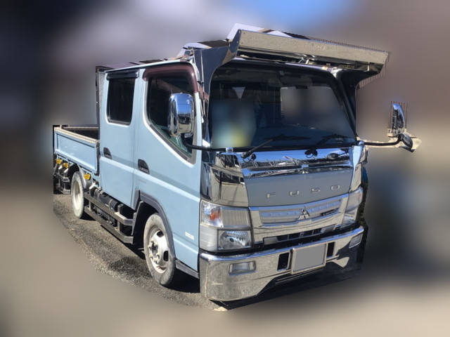 TPG-FBA00：中古ダブルキャブ（Wキャブ）小型（2t・3t）キャンター 兵庫・鳥取・高知納車対応【中古トラックのトラック王国】