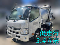 TKG-XZU700M：中古ミキサー車（コンクリートミキサー）小型（2t・3t）デュトロ 東京・群馬・栃木エリア販売実績！【中古トラックのトラック王国】