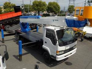 KK-NRR35G3：中古高所作業車中型（4t）フォワードジャストン 鳥取