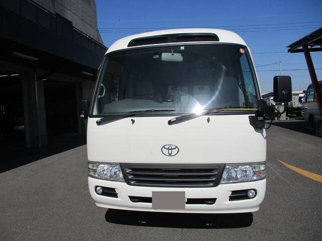 SDG-XZB46V：中古マイクロバス中型（4t）コースター 三重・新潟・静岡納車対応！【中古バスのトラック王国】