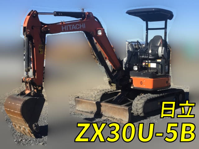ZX30U-5B：中古ユンボ（バックホー）日立 栃木・岩手・秋田納車対応 