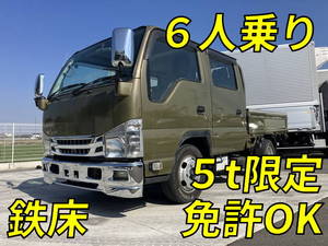 いすゞエルフダブルキャブ（Wキャブ）2012年(平成24年)TKG-NJR85A