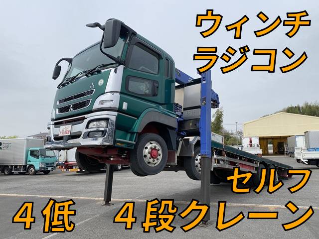 LKG-FS54VZ：中古セルフクレーン4段大型（10t）スーパーグレート 栃木・茨城・山形納車対応！【中古トラックのトラック王国】