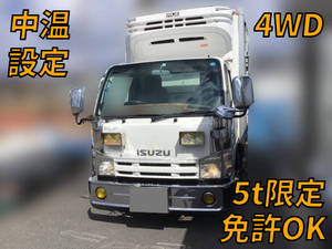 SKG-NJS85AN：中古冷凍車（冷蔵車）小型（2t・3t）エルフ 栃木・北海道・山形エリア販売実績！【中古トラックのトラック王国】