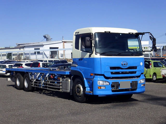 QKG-CD5ZA：中古コンテナ専用車大型（10t）クオン 三重・愛知・福井納車対応！【中古トラックのトラック王国】