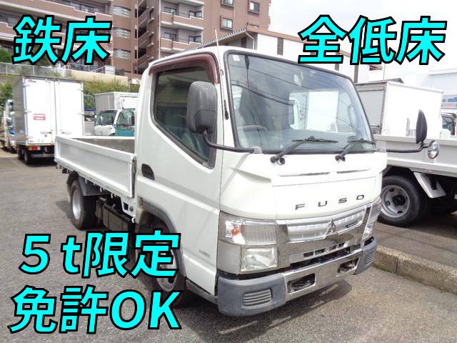 SKG-FBA20：中古平ボディ小型（2t・3t）キャンター 三重・富山・静岡納車対応！【中古トラックのトラック王国】