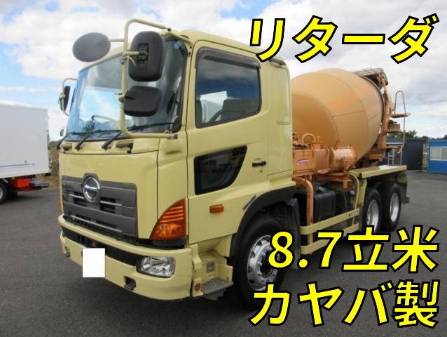 QKG-FS1AKAA：中古ミキサー車（コンクリートミキサー）大型（10t）プロフィア 栃木・千葉・群馬納車対応！【中古トラックのトラック王国】