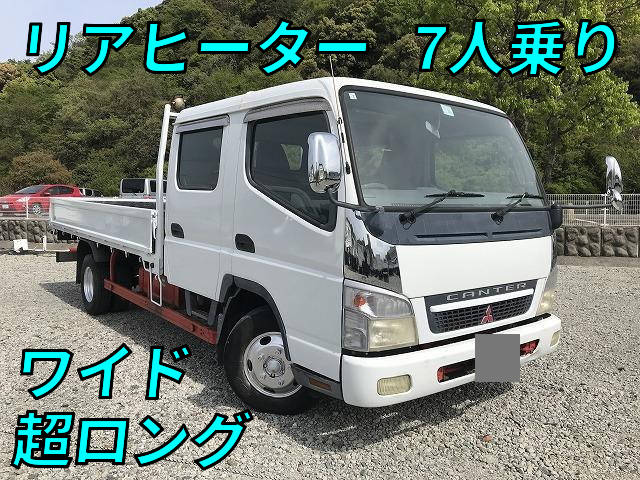 PA-FE82DG：中古ダブルキャブ（Wキャブ）小型（2t・3t）キャンター 兵庫・山口・島根納車対応！【中古トラックのトラック王国】