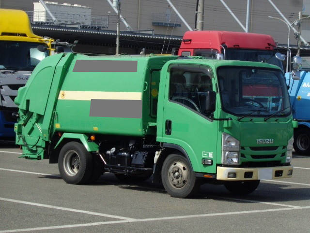 いすゞエルフパッカー車（塵芥車）小型（2t・3t）[写真03]