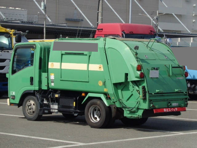 いすゞエルフパッカー車（塵芥車）小型（2t・3t）[写真04]