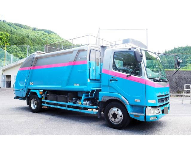 PDG-FK71F：中古パッカー車（塵芥車）中型（4t）ファイター 栃木・北海道・埼玉納車対応！【中古トラックのトラック王国】