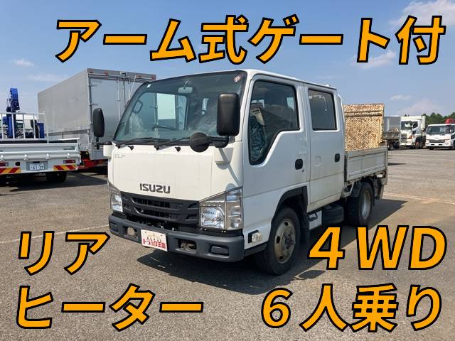 TPG-NJS85A：中古ダブルキャブ（Wキャブ）小型（2t・3t）エルフ 栃木・岩手・宮城納車対応！【中古トラックのトラック王国】