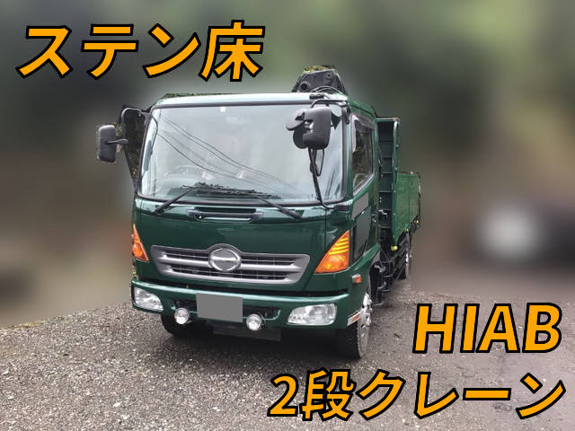 BKG-FC7JJYA：中古ヒアブクレーン中型（4t）レンジャー 鳥取・福岡・岡山納車対応！【中古トラックのトラック王国】