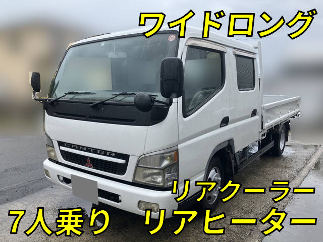 KK-FE82EE：中古ダブルキャブ（Wキャブ）小型（2t・3t）キャンター 兵庫・岡山・鳥取納車対応！【中古トラックのトラック王国】