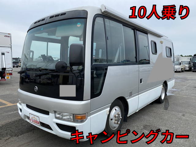 日産シビリアン キャンピングカー ８ナンバー １０人乗り 車検切れナンバー付き 継続車検OK - キャンピングカー（車体）