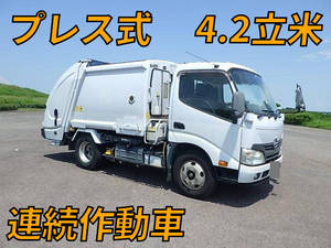 日野デュトロパッカー車（塵芥車）2015年(平成27年)TKG-XZU600X