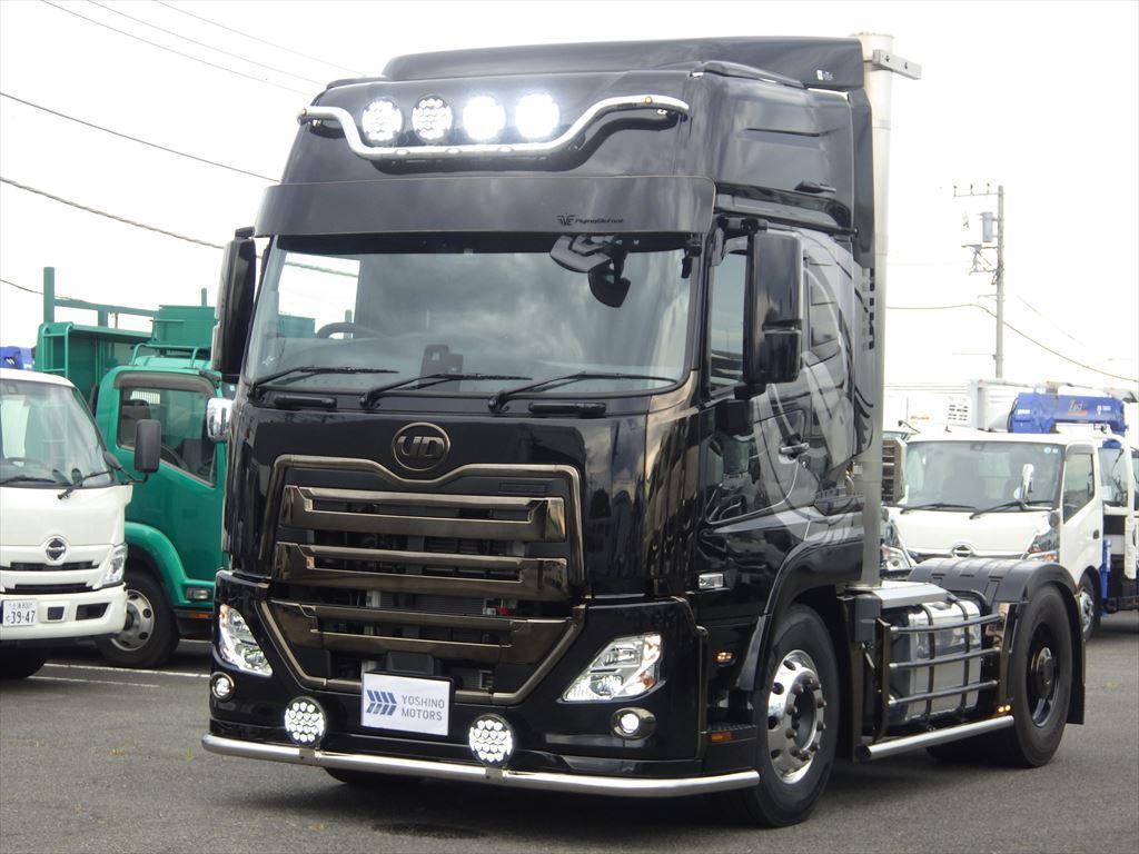 2RG-GK5DAB：中古トレーラーヘッド（トラクターヘッド）大型（10t）クオン 東京・栃木・茨城納車対応！【中古トラックのトラック王国】