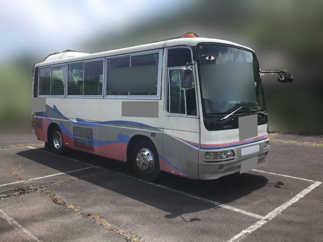 U-MJ628F：中古マイクロバス中型（4t）エアロミディ 鳥取・大分・沖縄納車対応！【中古バスのトラック王国】