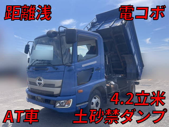 2KG-FC2ABA：中古深ダンプ（土砂禁ダンプ）中型（4t）レンジャー 三重・愛知・新潟納車対応！【中古トラックのトラック王国】