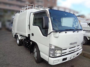 いすゞエルフパッカー車（塵芥車）2009年(平成21年)BDG-NKR85A