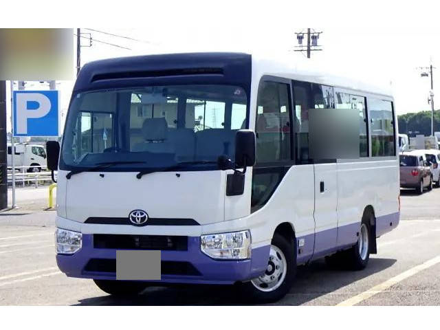 SKG-XZB60：中古マイクロバス中型（4t）コースター 三重・石川・岐阜納車対応！【中古バスのトラック王国】