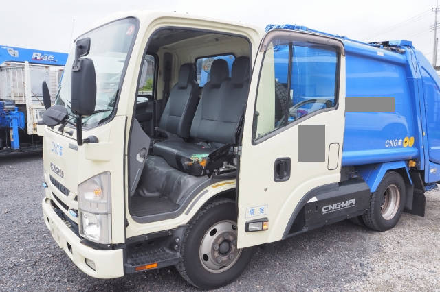 いすゞエルフパッカー車（塵芥車）小型（2t・3t）[写真28]