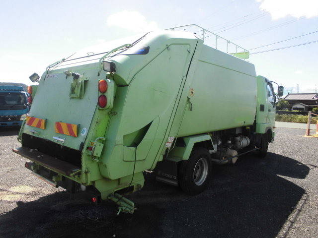 三菱ふそうファイターパッカー車（塵芥車）中型（4t）[写真02]