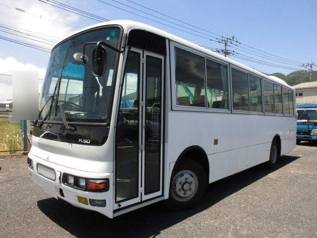 KK-MK25HJ：中古バス中型（4t）エアロミディ 鳥取・岡山・徳島納車対応！【中古バスのトラック王国】