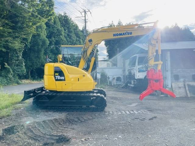 コマツその他の車種ユンボ（バックホー）PC78US-10 [写真01]