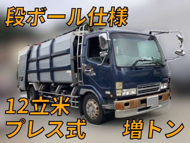 KK-FK71HHY：中古パッカー車（塵芥車）増トン（6t・8t）ファイター 栃木・秋田・北海道納車対応！【中古トラックのトラック王国】