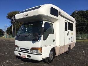 KC-NHS69EAV：中古キャンピングカー小型（2t・3t）エルフ 栃木・青森・北海道エリア販売実績！【中古トラックのトラック王国】