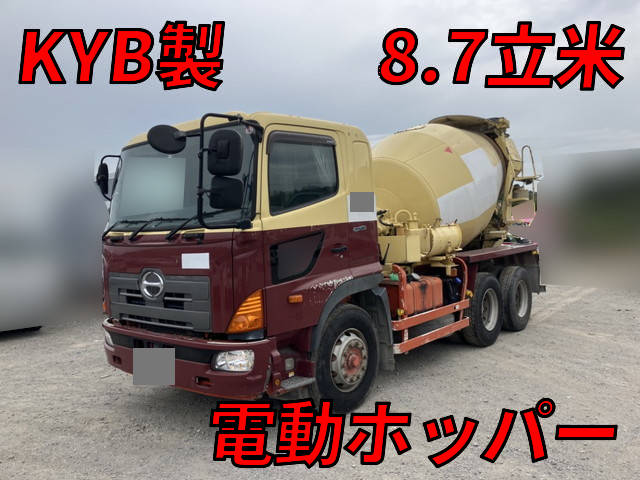 LKG-FS1AKAA：中古ミキサー車（コンクリートミキサー）大型（10t）プロフィア 栃木・福島・宮城納車対応！【中古トラックのトラック王国】